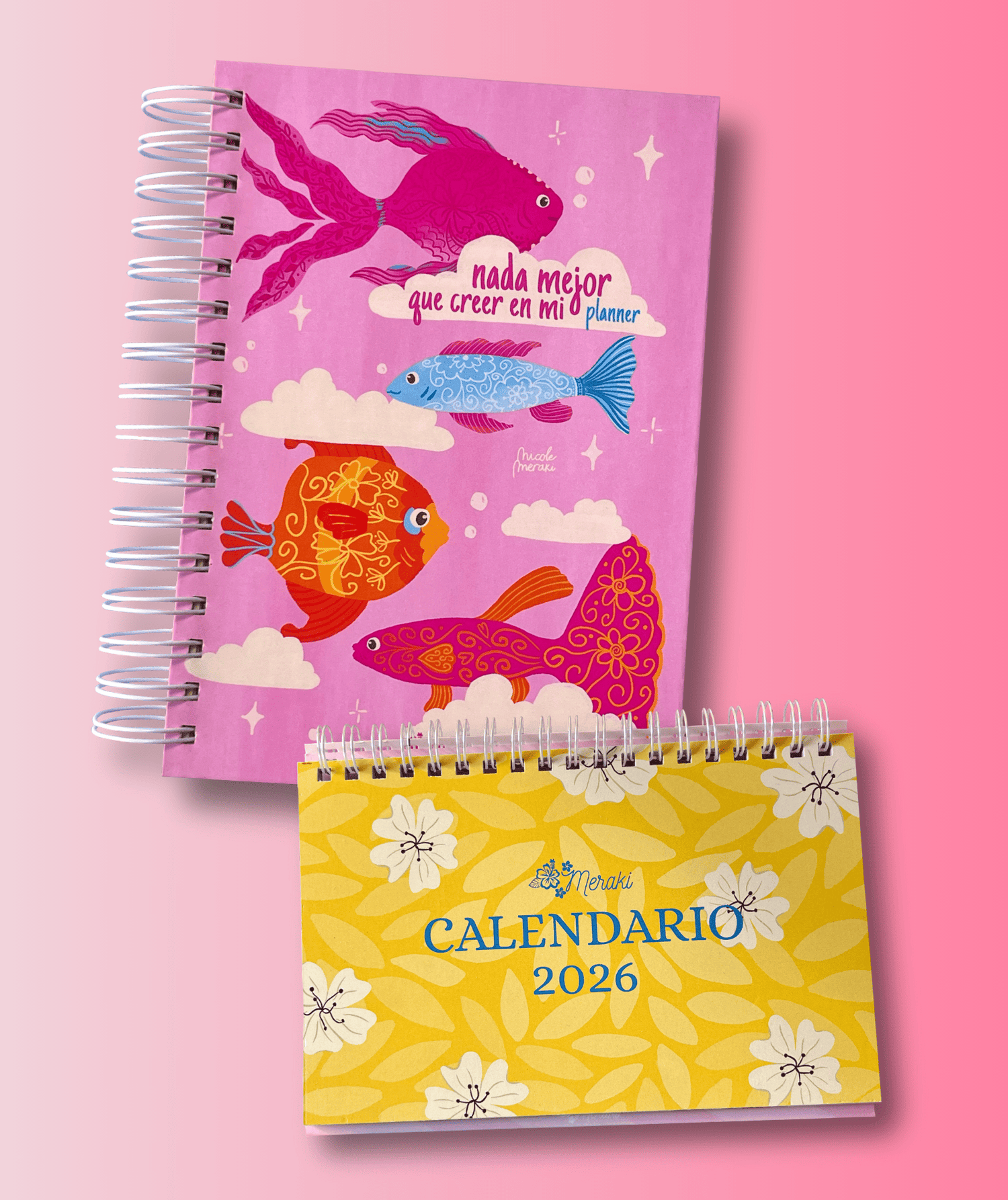 Pack Calendario 2026 Escritorio + Planner Creer en Mi