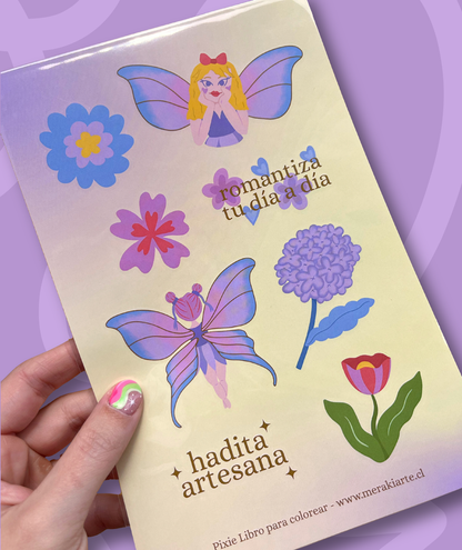 Lámina de Stickers | Pixie