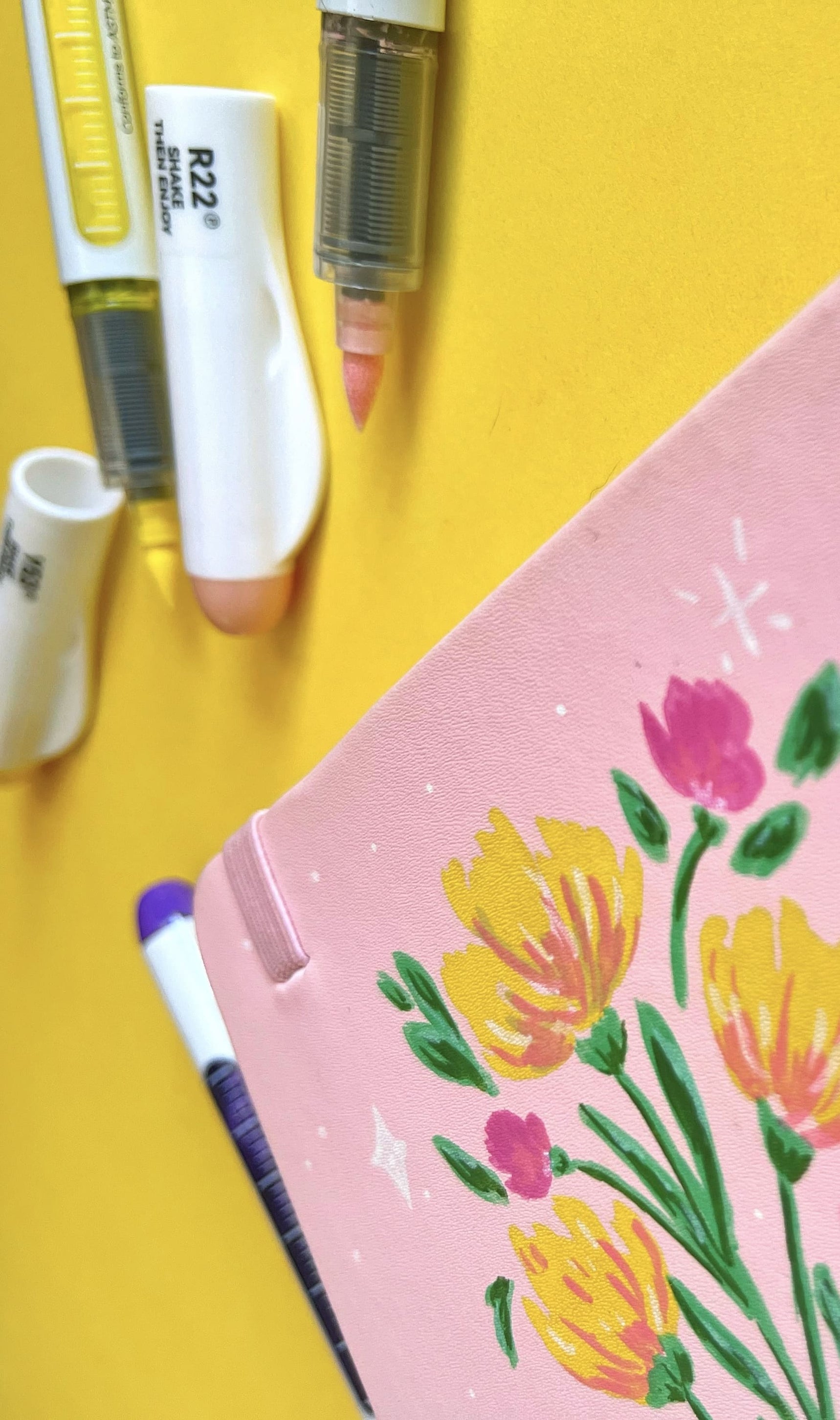 [PRESENCIAL] Dale vida a tu Libreta con Marcadores Acrílicos | Dom 23 Noviembre 10:30 AM