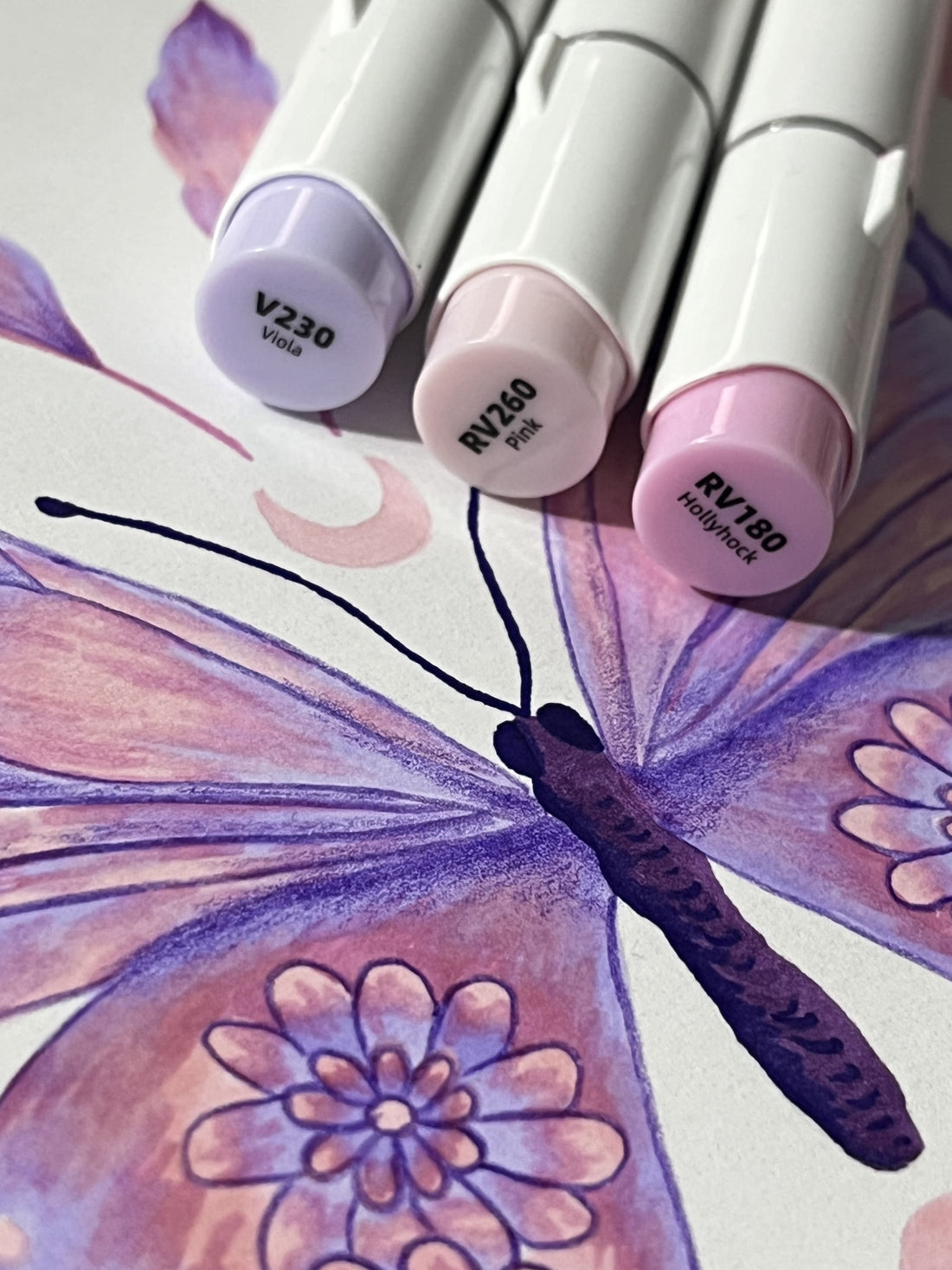 [PRESENCIAL] Mariposa con Marcadores de Alcohol | Workshop | Sáb 25 Abril AM